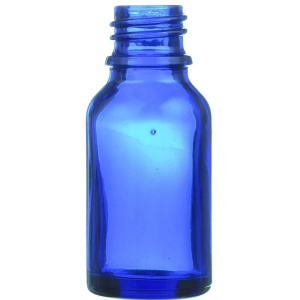 15 ML COLBALT BLUE GLASS DROPPER BOTTLE 18MM NECK FINISH