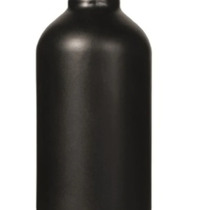 4 oz Matt Black Glass Bottle with 22-400 Neck Finish